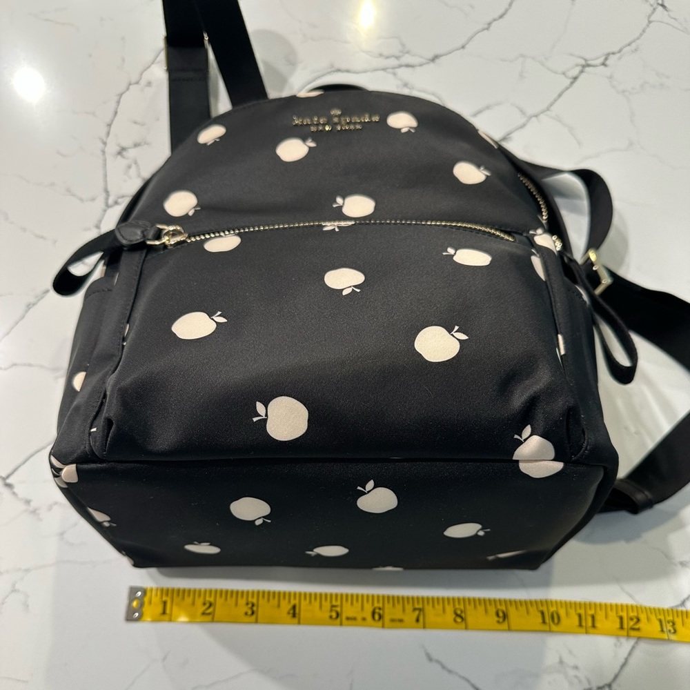 🖤Kate Spade🖤 Chelsea the little better orch black backpack k8113 NWT - Picture 7 of 10